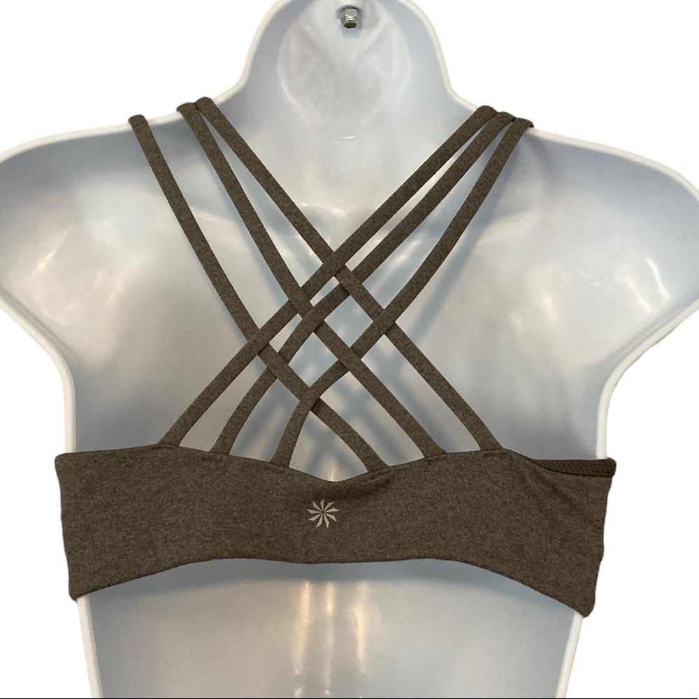 Athleta Hyper Focused Bra Gray Small - image 7